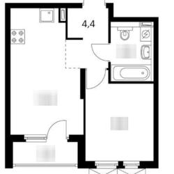 3-комнатные апартаменты улучшенные