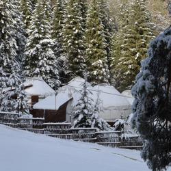 Юрта в этно-отеле 