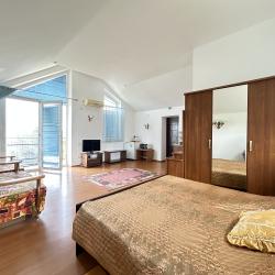 1-комнатный номер полулюкс комфорт с 1 односпальной и 1 двуспальной кроватью (мансарда)