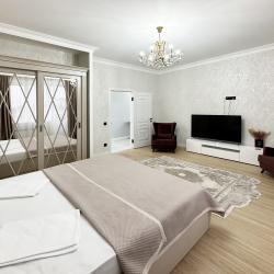 1-комнатные апартаменты стандарт с 1 двуспальной кроватью (4 корпус 3 этаж)