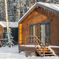 Дом с видом на лес c 2-мя спальнями 54м2