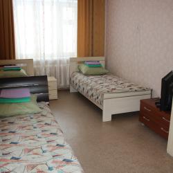 Номер эконом стандарт с 4 односпальными кроватями (с пансионом)