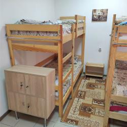 Кровать в общем 6-местном номере (удобства на этаже)