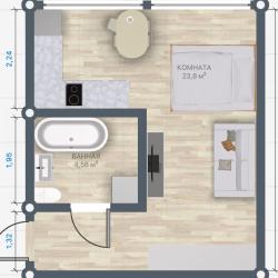 Фото Отель Top house на улице Пологая