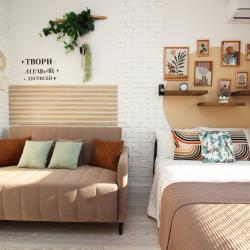1-комнатные апартаменты студия Бульвар Имени Дмитрия Шостаковича 20