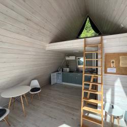 Дом A-frame №4 с купелью-фурако