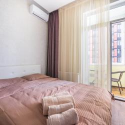 2-местные 1-комнатные апартаменты студия ул. Автозаводская, 23с931к4 с 1 двуспальной кроватью