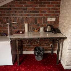 Номер стандарт с 1 двуспальной кроватью (мансарда)