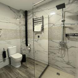 Номер полулюкс с 1 односпальной и 1 двуспальной кроватью