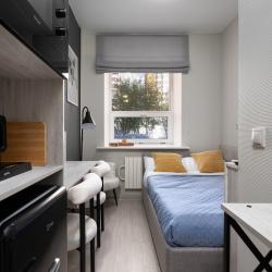 1-комнатные апартаменты студия Москва, Старокаширское ш., 2к6