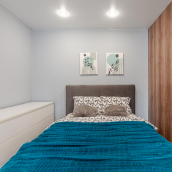 Апартаменты студия Мехзавод 1 квартал 69 с 2 двуспальными кроватями