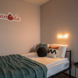 Фото Отель Красивая однокомнатная квартира в тихом районе города !