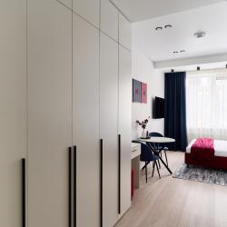 Апартаменты студия ул. Берзарина 30А Bordo
