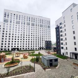 2-комнатные апартаменты стандарт в центре Тюмени с живописным прудом