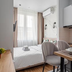 1-комнатные апартаменты студия Москва, Берёзовая аллея, 19к6