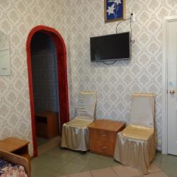Номер студия семейный с 2 односпальными кроватями