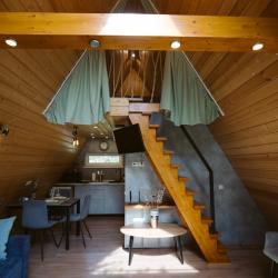 Коттедж №14 A-Frame (без купели, с террасой)
