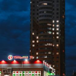 1-комнатные апартаменты студия с 1 двуспальной кроватью