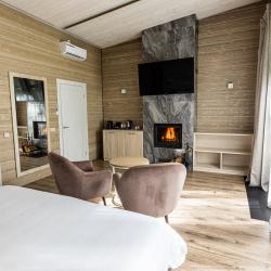 Фото Отель Охта Парк коттеджи