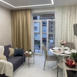 Фото Отель K_Apartments (К_Апартментс) на улице Гризодубовой 1 (2)