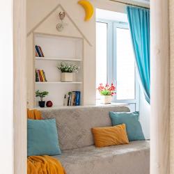 1-комнатные апартаменты улучшенные Бронируйте! Гармония и комфорт, Санкт-Петербург, Мурино, Привокзальная пл., д.1а, к2