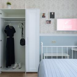 Номер стандарт с 1 двуспальной кроватью Музыка