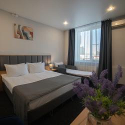 1-комнатный номер комфорт семейный с 1 двуспальной кроватью