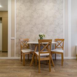 1-комнатные апартаменты студия Home с видом на лес