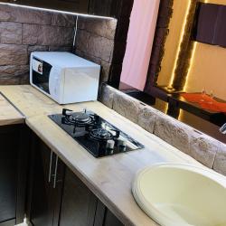Коттедж стандарт с 1 двуспальной кроватью с камином