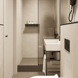 Номер стандарт улучшенный с 1 двуспальной кроватью