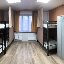 Кровать в 6-местном общем номере (удобства на этаже)