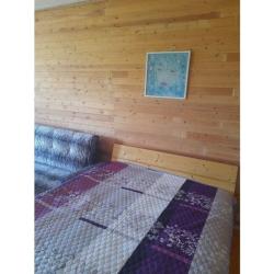 Комната с 1 двуспальной кроватью и диваном