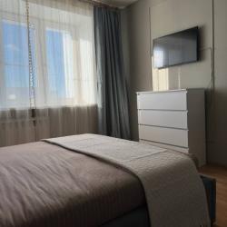 1-комнатные апартаменты студия с 1 двуспальной кроватью