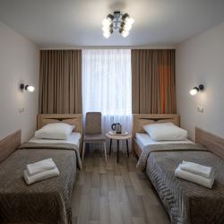 Номер стандарт с 2 односпальными кроватями (с пансионом)