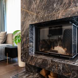 Фото Отель Шале Камин в снегах