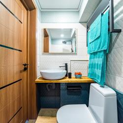 2-местный коттедж стандарт с 1 двуспальной кроватью
