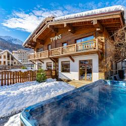 Шале с сауной и бассейном на 12 гостей