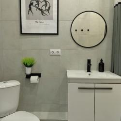 Фото Отель Уютная квартира в новом ЖК рядом с Немецкой деревней, Экспоград Юг