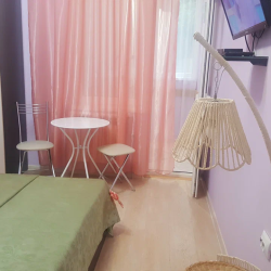 Комната делюкс с 1 двуспальной кроватью и балконом