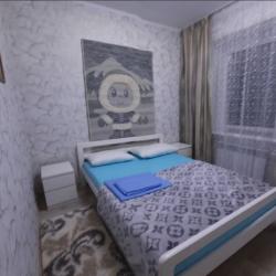 Комната эконом с 1 двуспальной кроватью