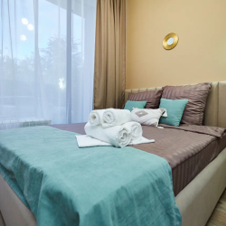 1-комнатные апартаменты улучшенные с 1 двуспальной кроватью