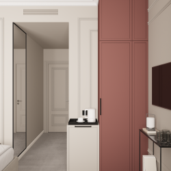 Номер стандарт улучшенный с 1 двуспальной кроватью