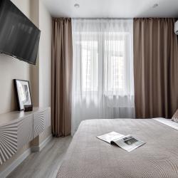 Фото Отель Стильная квартира с качелями в ЖК Самолет