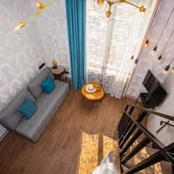 Двухуровневые апартаменты Лофт