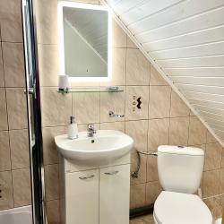 Апартаменты стандарт с 1 двуспальной кроватью (мансарда)