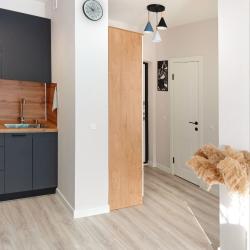 Фото Отель Уютная квартира в новом ЖК рядом с Немецкой деревней, Экспоград Юг