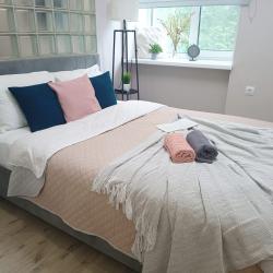 Фото Отель Квартира с дизайнерским ремонтом возле парка Машиностроителей