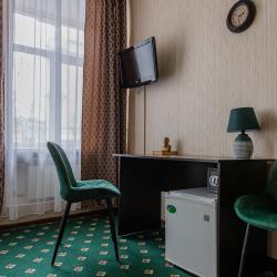 Номер стандарт с 1 двуспальной кроватью (с завтраком)