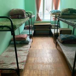 Кровать в 8 местном общем номере (удобства на этаже)