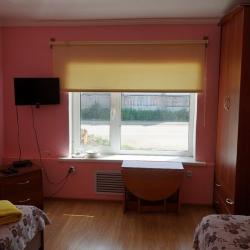 Номер эконом с 2 односпальными кроватями (общие удобства)